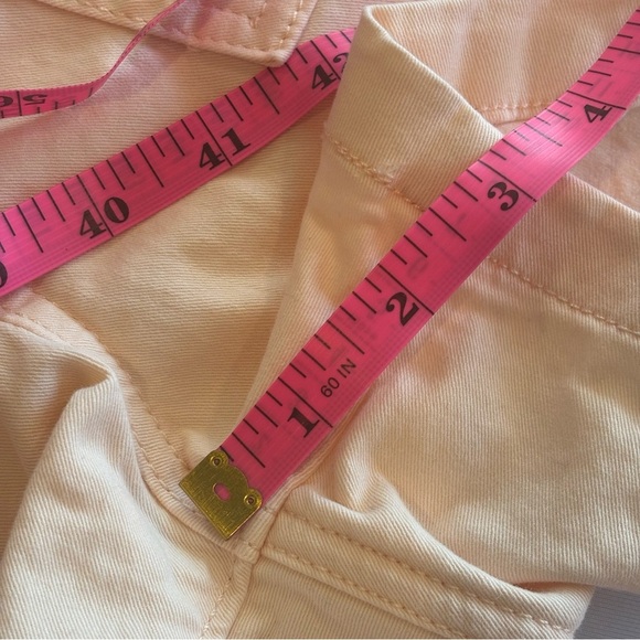 LEVI’S Pale Peach Women’s Button Down Romper with Pockets and Collar Size XS‎ - Picture 10 of 16